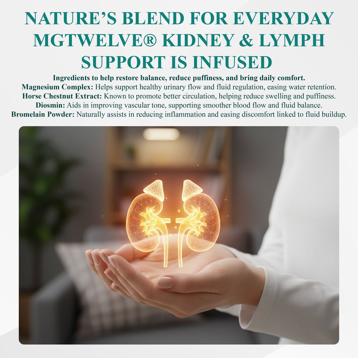 MgTwelve® Kidney & Lymph Support